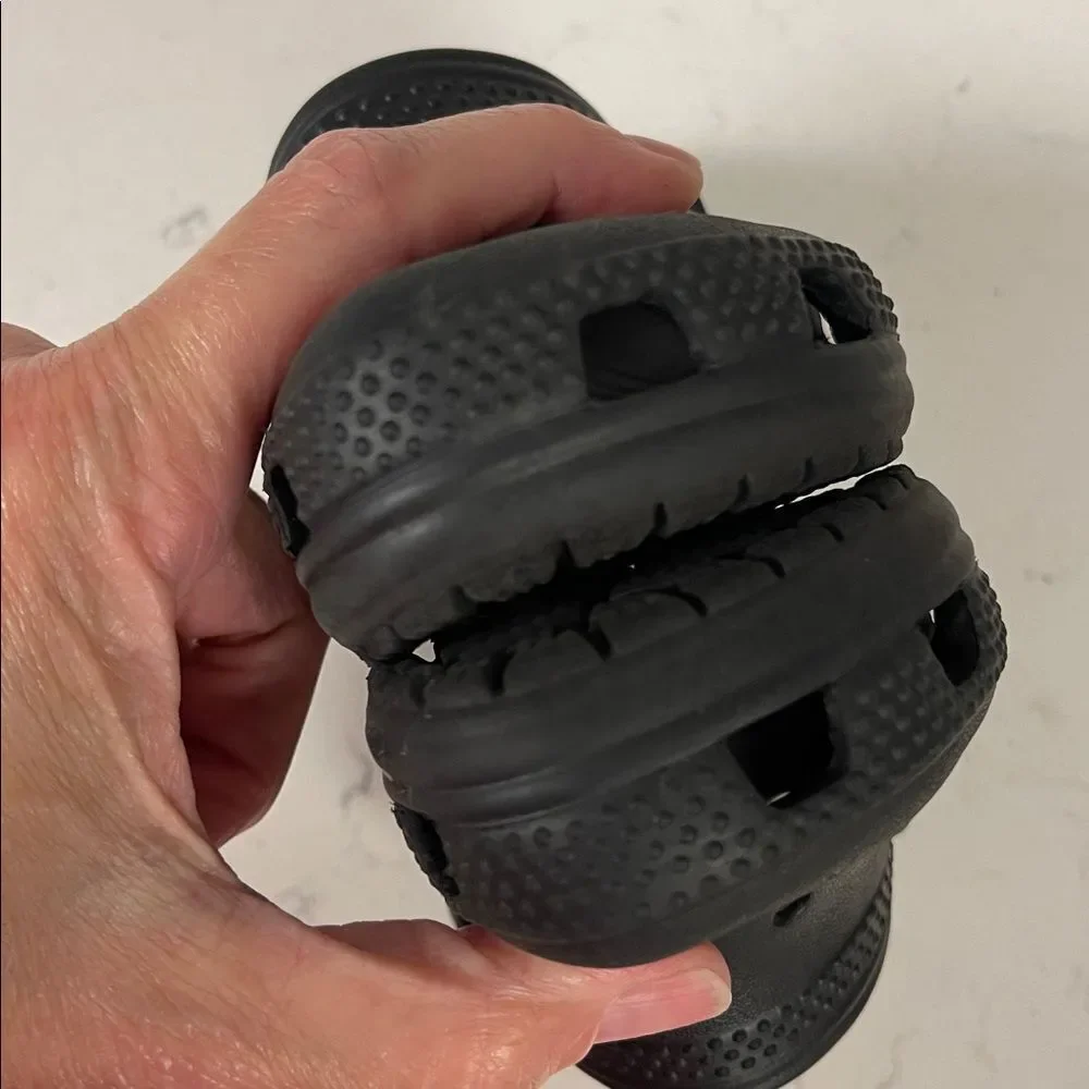 CROCS Kids Black Water Shoes Crocs Little Classic Clog Size 7
